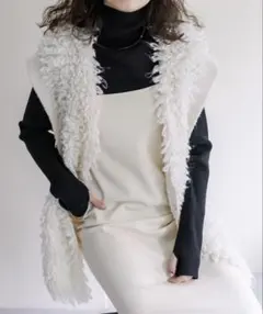 [mystic]ループニットベスト