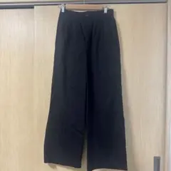 しまむら　mysa closet カーゴパンツ　ブラック　田中里奈