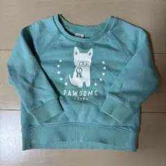 babyGap トレーナー ミントグリーン 18-24months