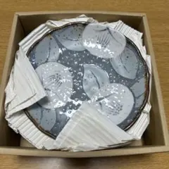 椿柄 陶器 小皿 5枚セット 和食器のサムネイル