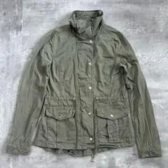 Hollister ミリタリージャケット カーキ M - メルカリ