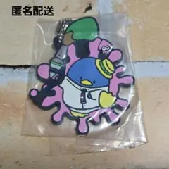 サンリオ × スプラトゥーン2　タキシードサム　ラバーマスコット　キーホルダー