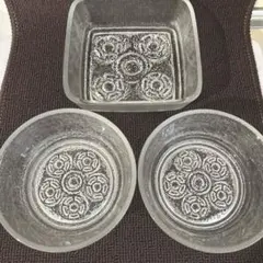 ガラス食器　昭和レトロ