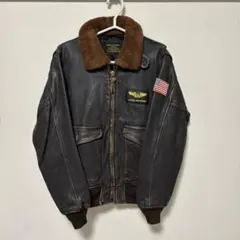 雰囲気抜群】ハーレーダビッドソン フライトジャケット G-1 襟ボア 38