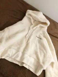 ボアパーカー　ホワイト