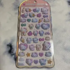 サンリオ コットンパフィーシール ハローキティ 立体シール キティ