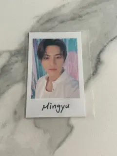 SEVENTEEN YAKUSOKU インスタントフォトステッカー ミンギュ