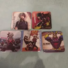 ジャンプ展　コースター　僕のヒーローアカデミア　ヒロアカ