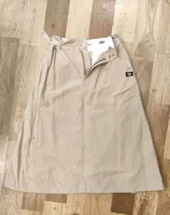 ニコアンド dickeys ロングスカート　ベージュ