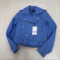 ZARA ザラ ライダースジャケット フェイクレザー