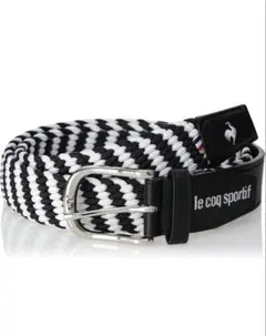 ルコックスポルティフ　ベルト35mm巾 最長105cm ゴムメッシュ ストレッチ