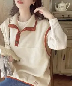 スウェットベスト