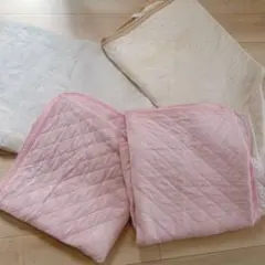 西川リビング ダブルサイズ 生地麻100%敷パッド COOL PAD 新品未使用