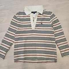 BURBERRY ストライプ キッズ ポロシャツ 120A