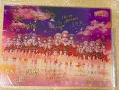 アイドルマスターシンデレラガールズ 非売品告知ポスター 命燃やして