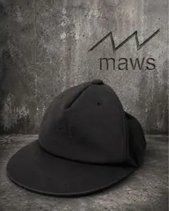 maws ブラックロゴキャップ 黒 調整可　アーバンリサーチドアーズのサムネイル