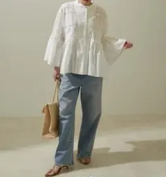 IENA LA BOUCLE LIBERTY プリントブラウス ピンク - メルカリ