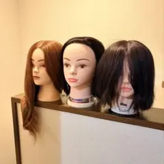 練習用カットマネキン3点セット