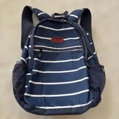 Coleman ネイビー ストライプ リュック