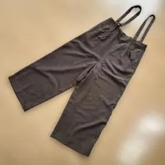 OUTDOOR サロペット　コーデュロイ　ブラウン　M