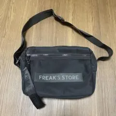 【新品】FREAK'S STORE ショルダーバッグ 黒 フリークスストア