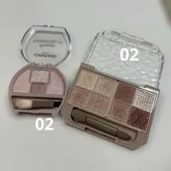 キャンメイク　プティパレットアイズ　02 プランぷくコーデアイズ　02