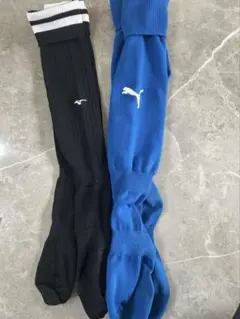 MIZUNO PUMA サッカーソックス 2足セット　25〜27センチのサムネイル