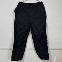 UNIQLO ユニクロ パラシュートパンツ 黒 ブラック