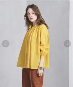 ☆UNITED ARROWS ラミー ボリューム ギャザーブラウス☆のサムネイル