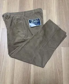 90s ラルフローレン W34 コーデュロイ アンドリュー ベージュ ポロチノ