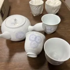 【有田焼】新品 絞り柄 湯呑みセット