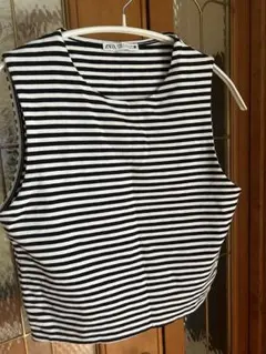 ZARA カットソートップス　M