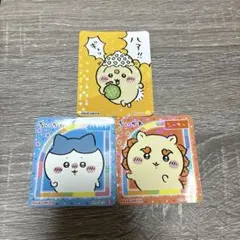 【一部凹みあり】 ちいかわ ハチワレ うさぎ シーサー 丸美屋 シール