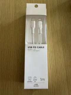 USB PDケーブル 1m Lightning to Type-C