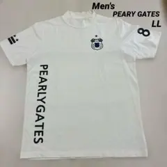 PEARLY GATES メンズ 半袖モックネックシャツ LL