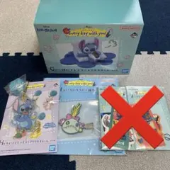 スティッチ 一番くじ C賞 一緒にブレイク♪スマホスタンド +α‬