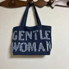 GENTLE WOMAN デニムトートバッグ