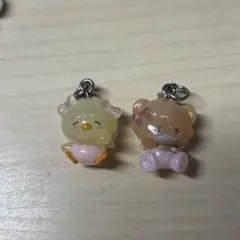 匿名配送 mikko characters めじるしアクセサリー2 パフ ラテ