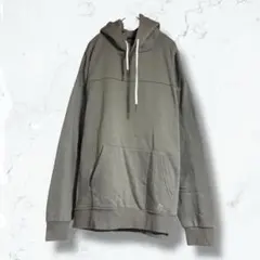 2659＊エイチケーワークスロンドン＊パーカー ベージュ L メンズ 裏起毛