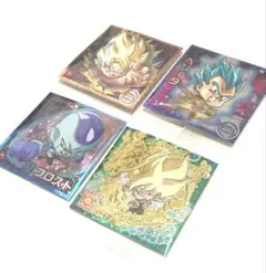 未開封⭐︎ドラゴンボール 超戦士 シールウエハース10th 4枚セット