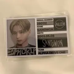 ALD1 EUPHORIA IDカード トレカ サンウォン