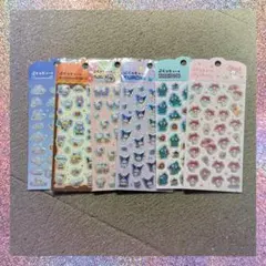 ぷくっとシール　サンリオ6枚セット