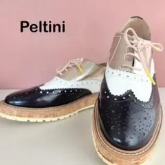 ペルティニ ウィングチップ 革靴のサムネイル