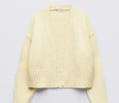 ZARA ニットカーディガン