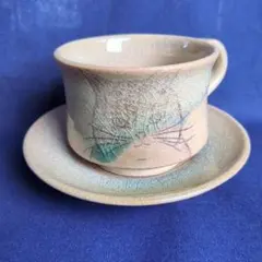 陶器 カップ＆ソーサー 猫デザイン