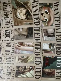 ワンピース 手配書