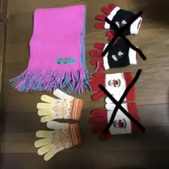 子供用マフラー　手袋　まとめ売り