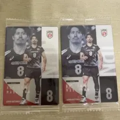 男子バレー　ウエハース　関田誠大　トレカ　ノーマル　スポーツカード