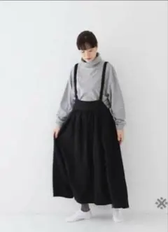 ネストローブフレンチリネンジャンパースカート