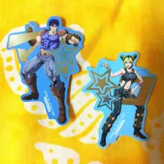 ジョジョの奇妙な冒険 マツキヨココカラ ダイカットステッカー　ジョナサン　徐倫